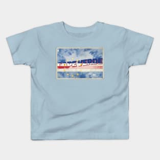 Cape Verde Vintage style retro souvenir Kids T-Shirt